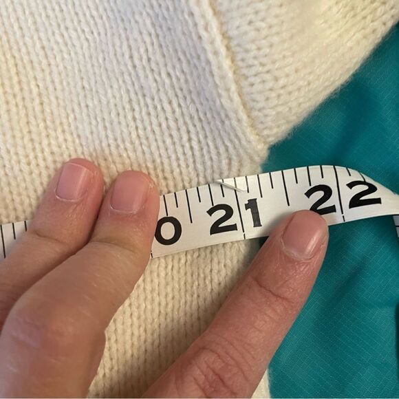 MADEWELL GOLD Star Knit Pullover Sweater 100% merino wool crew neck size XS - Picture 8 of 10